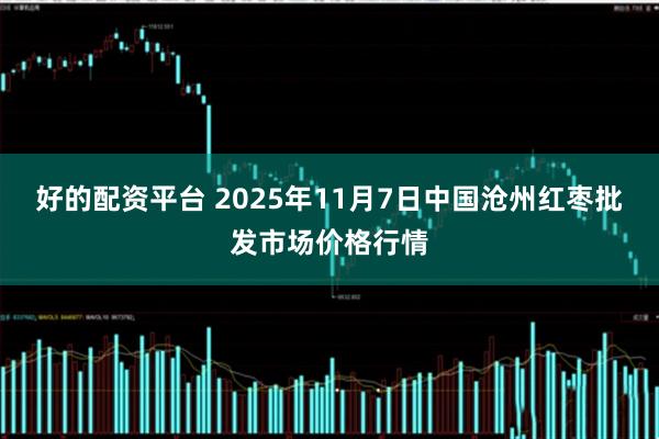 好的配资平台 2025年11月7日中国沧州红枣批发市场价格行情